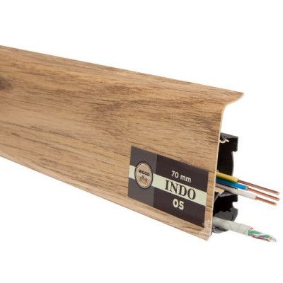 ПВХ-плинтус Arbiton Indo 05 Windston Oak