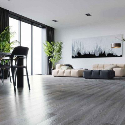 Кварцевый ламинат Refloor Fargo Comfort 379-1 Дуб Серый Иней