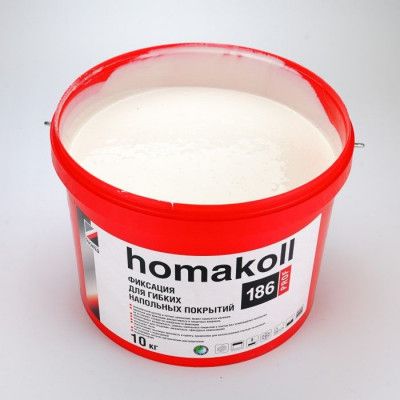Клей-фиксация для напольных покрытий Homakoll 186 (10 кг)