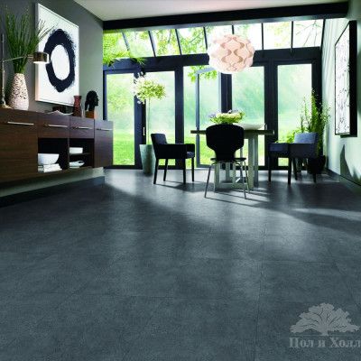 Виниловая плитка Vertigo Trend Stone 5520 Concrete Dark Grey