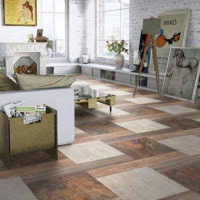 ПВХ-плитка Tarkett Art Vinyl Lounge mini WOODY