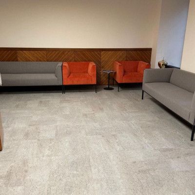 Виниловая плитка Vertigo Trend Stone 5608 Water Limestone Light Grey