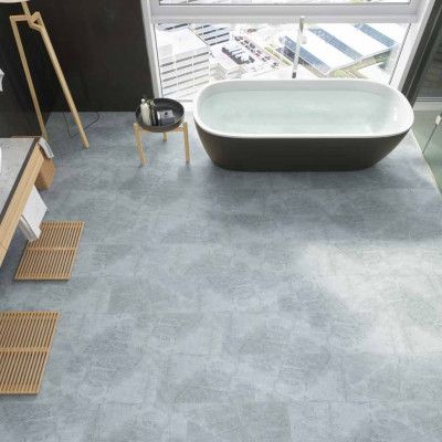 Кварцевый ламинат Refloor Fargo Stone 61S455 Дымчатый Меланит