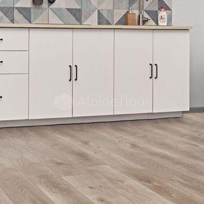 Кварцвиниловая плитка Alpine floor Premium XL ECO 7-5 Дуб Натуральный Отбеленный