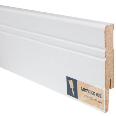 МДФ-плинтус под покраску Arbiton Loctike 109