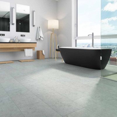 Кварцевый ламинат Refloor Fargo Stone jc 11013 горный хрусталь