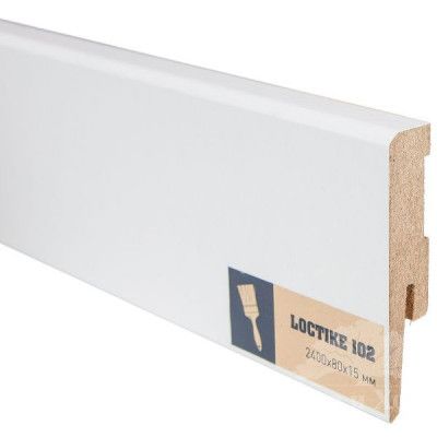 МДФ-плинтус под покраску Arbiton Loctike 102