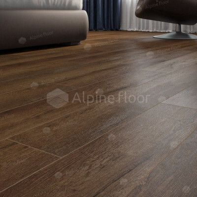 Кварцвиниловая плитка Alpine floor Premium XL ECO 7-18 Дуб шоколадный