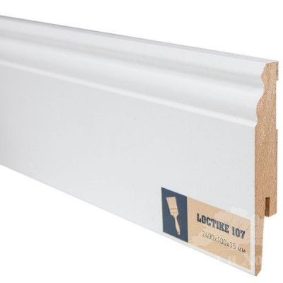 МДФ-плинтус под покраску Arbiton Loctike 107