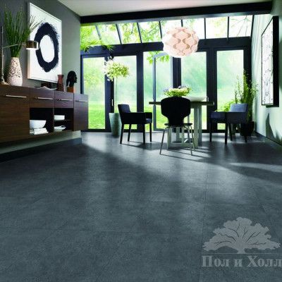 Виниловая плитка Vertigo Loose Lay Stone 8520 CONCRETE DARK GREY