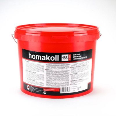 Клей-фиксация для напольных покрытий Homakoll 186 (10 кг)