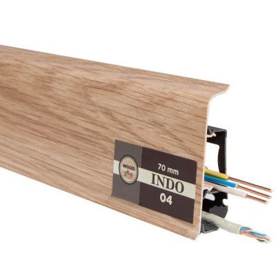 ПВХ-плинтус Arbiton Indo 04 Lingburg Oak