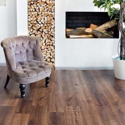 Кварцвиниловая плитка Alpine floor Real Wood Есо 2-2 Дуб Мокка