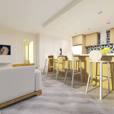 Кварцвиниловая плитка FineFloor FF-1300 Light Дуб Котка FF-1375