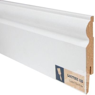 МДФ-плинтус под покраску Arbiton Loctike 110