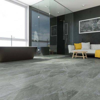 Кварцевый ламинат Refloor Fargo Stone 67S455 Платиновый Агат