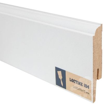 Мдф-плинтус под покраску Arbiton Loctike 104