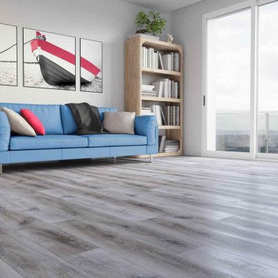 Кварцевый ламинат Refloor Fargo Classic 366-1В Дуб Рустик Серый