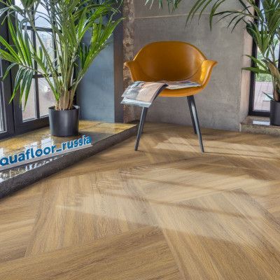 Кварцвиниловый ламинат Aquafloor Parquet Glue AF2504PG